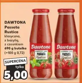 Kaufland Passata rustica z bazylią Dawtona oferta