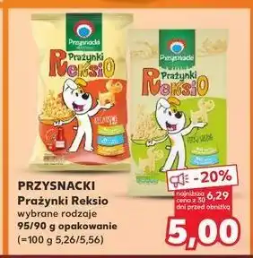 Kaufland Prażynki reksio ketchupowe Przysnacki oferta