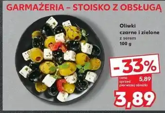 Kaufland Oliwki czarne i zielone z fetą oferta