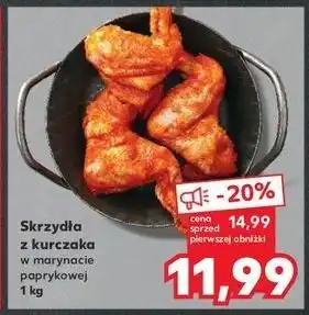 Kaufland Skrzydełka z kurczaka w marynacie paprykowej oferta