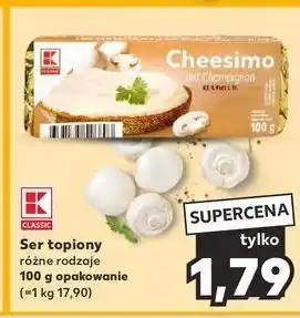 Kaufland Ser topiony z pieczarkami K-Classic oferta