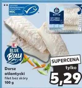 Kaufland Dorsz atlantycki filet bez skóry K-Classic Blue Bay oferta