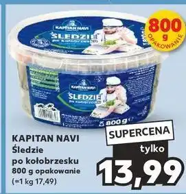 Kaufland Śledzie po kołobrzesku Kapitan Navi oferta