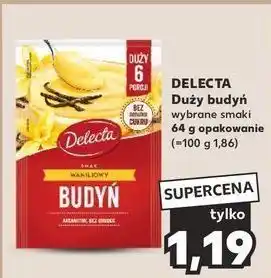 Kaufland Budyń waniliowy Delecta oferta