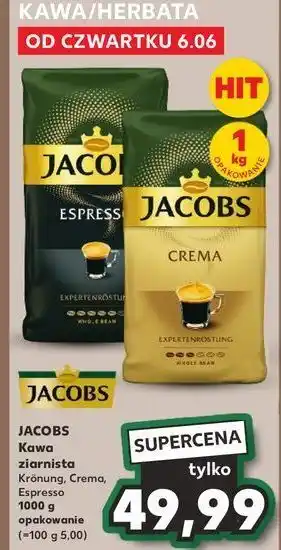 Kaufland Kawa Jacobs Crema oferta