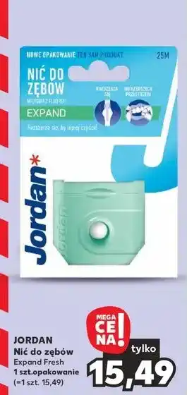 Nić dentystyczna Jordan Expand Fresh