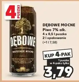 Kaufland Piwo Dębowe Mocne oferta