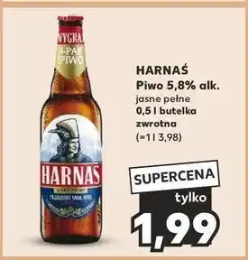 Kaufland Piwo Harnaś Jasne Pełne oferta