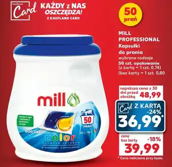 Kaufland Kapsułki do prania kolor Mill Professional oferta