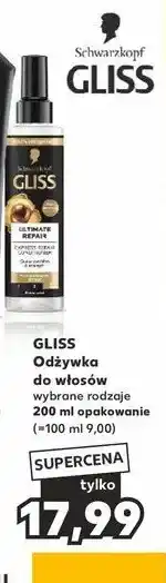 Kaufland Odżywka do włosów Gliss Kur Ultimate Repair oferta