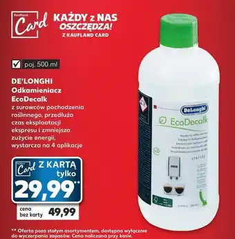 Kaufland Odkamieniacz w płynie eco decalk De'longhi oferta