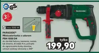 Kaufland Młotowiertarka z udarem 1050w Parkside oferta