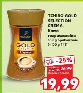 Kaufland Kawa Tchibo Gold Selection & Crema oferta