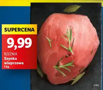 Lidl Szynka wieprzowa Rzeźnik Codzienna Dostawa oferta