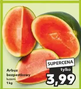 Kaufland Arbuz bezpestkowy oferta