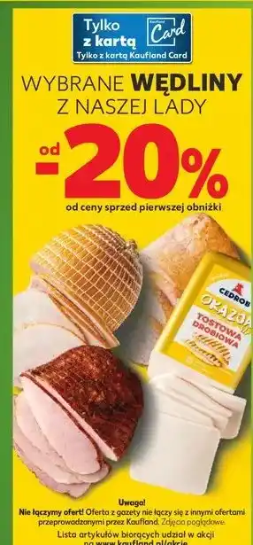 Kaufland Wędliny oferta