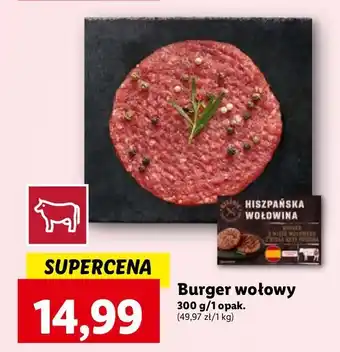 Lidl Burger wołowy Rzeźnik Codzienna Dostawa oferta