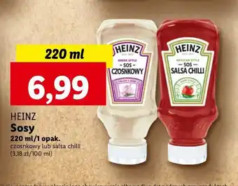 Lidl Sos czosnkowy Heinz oferta