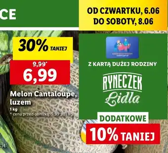 Lidl Melon cantaloupe oferta