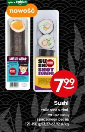 Żabka Sushi 125-150 g oferta