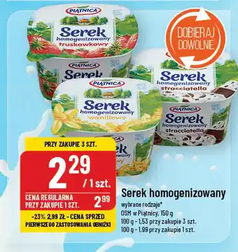 Polomarket Serek homogenizowany oferta