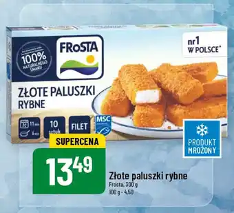 Złote paluszki rybne