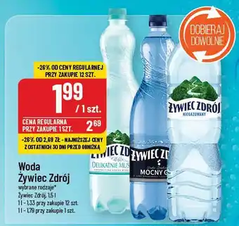 Polomarket Woda Żywiec Zdrój oferta