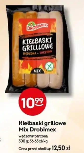 Żabka Kiełbaski grillowe Mix Drobimex 300 g oferta