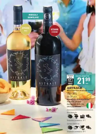 Biedronka Wino czerwone Astrale oferta