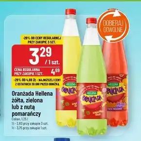 Polomarket Oranżada Hellena Oranżada Zielona 1,25 l oferta