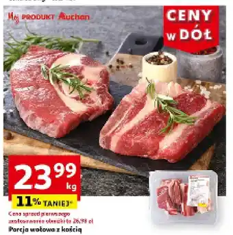 Auchan Porcja rosołowa wołowa Auchan oferta