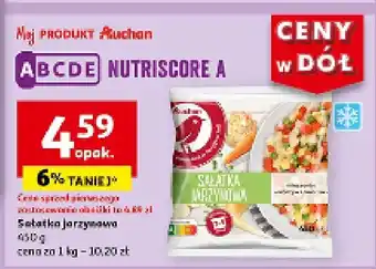 Auchan Sałatka jarzynowa Auchan Różnorodne (Logo Czerwone) oferta