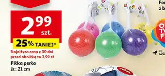Auchan Piłka perła 21 cm oferta