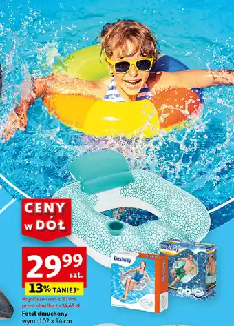 Auchan Fotel dmuchany Bestway oferta