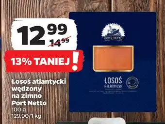 Netto Łosoś atlantycki wędzony na zimno Port Netto oferta
