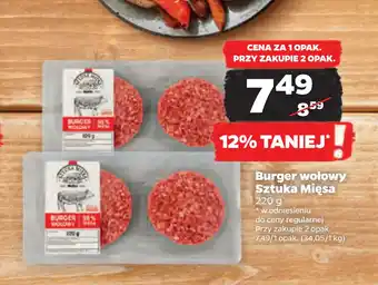 Netto Burger wołowy Sztuka Mięsa oferta