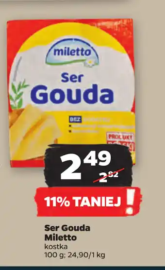 Netto Ser Gouda Miletto oferta