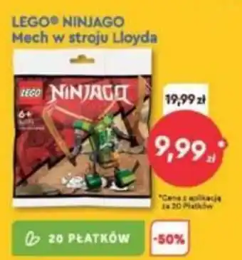 Stokrotka LEGO NINJAGO Mech w stroju Lloyda oferta