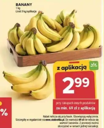 Stokrotka BANANY 1 kg oferta