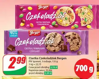 Dino Ciastka czekoladziak z drażami Bergen oferta
