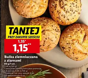 Lidl Bułka ziemniaczana z ziarnami oferta