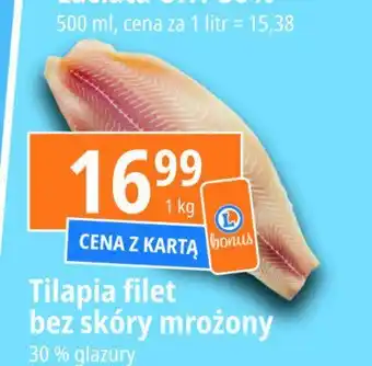 E.Leclerc Tilapia mrożona oferta