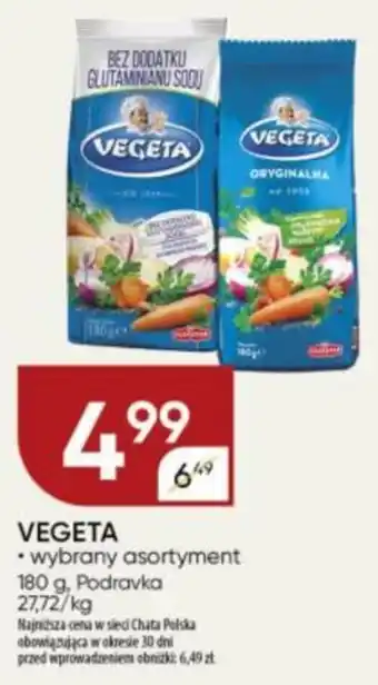 Chata Polska VEGETA Podravka 180 g oferta