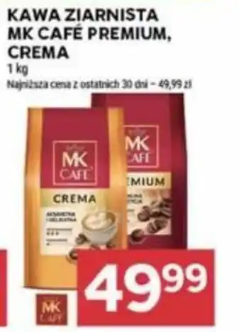 Stokrotka KAWA ZIARNISTA MK CAFÉ PREMIUM, CREMA 1 kg oferta