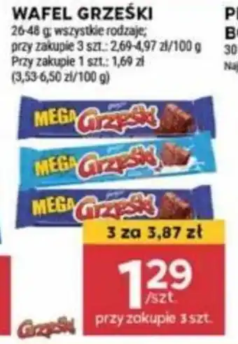 WAFEL GRZEŚKI 26-48 g