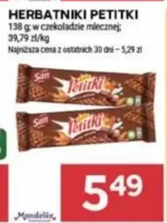 Stokrotka HERBATNIKI PETITKI 138 g oferta