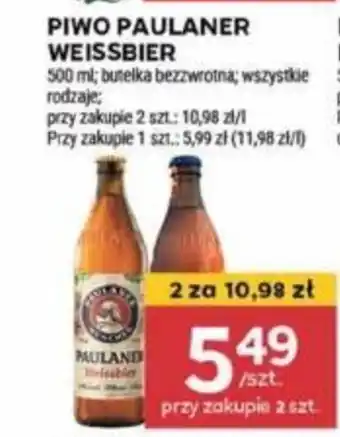 PIWO PAULANER WEISSBIER 500 ml