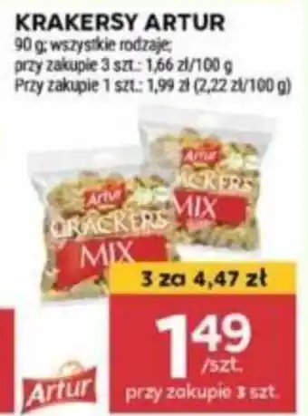 Stokrotka KRAKERSY ARTUR 90 g oferta