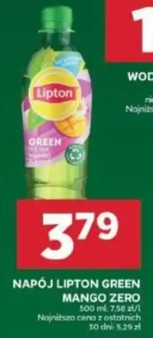 Stokrotka NAPÓJ LIPTON GREEN MANGO ZERO 500 ml oferta