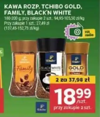 Stokrotka KAWA ROZP. TCHIBO GOLD, FAMILY, BLACK'N WHITE 180-200 g oferta